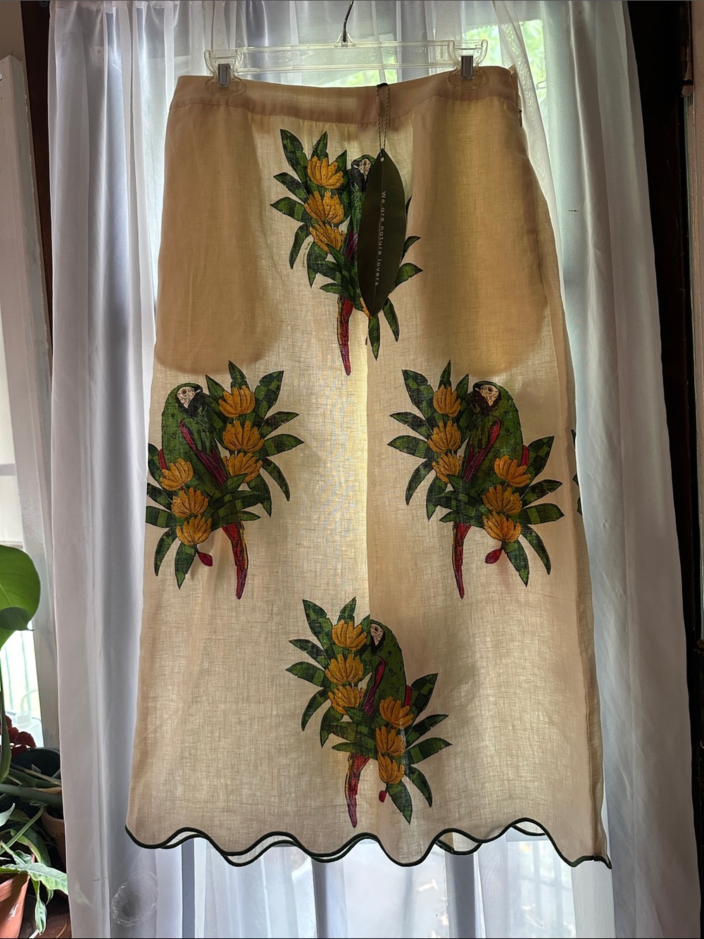 NWT Farm Rio 100% linen skirt - Picture 4 of 6
